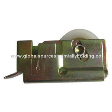 Sliding Door Roller, Zinc-plated, Nylon Wheel, Iron Shelf, Quite Popular in South Africa