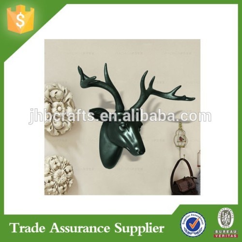 Craft Resin Antler Artificial Deer Head Animal Heads War Decor