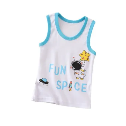 OEM RTS Boys Cotton Tank Tops for Newborn Babies and Kids - Comfortable and Breathable Underwear