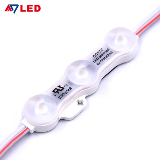 Popular Design Ultrasonic Injection DC 12V 1.2W SMD 2835 IP68 170 Degree Lens LED Module for Advertising Channel Letters
