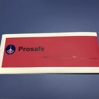 Tamper evident total transfer security void label