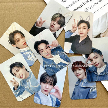 Fornecedor KPOP: Mercadoria Custom Collectível por atacado de fábrica e cartões de fotos ídolos