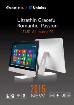 The World's Thinnest All in One Barebone PC, Only 10mm with Intel Lastest I3 I5 CPU, 1920X1080 HD Display