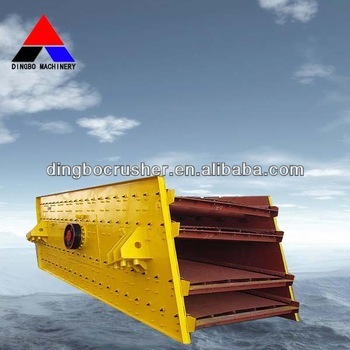 Good quality vibrating screen with high efficiency from Dingbo machinery