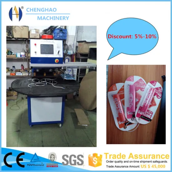 Alibaba Recommend High Effencicy Small Automatic Blister Paper Card Packing Machine