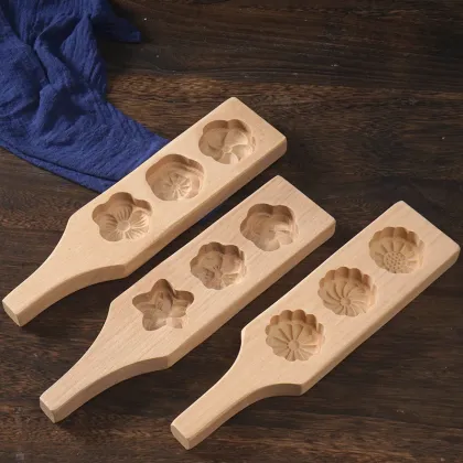Wholesale Wooden Mooncake Mold for Baking Pastry Cookies