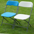 Silla plegable azul PP