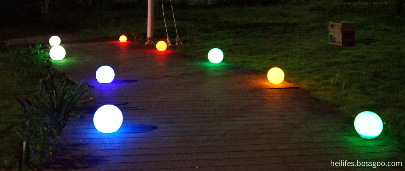 LED Solar Colorful Lawn Light