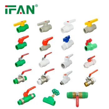 Title: "Ifan Full Size 20-40mm PN25 PPR Gate Valve - High-Quality Plastic Ball Valve for Diverse Applications