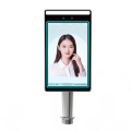 8 Inch Face Recognition Temperature Linux Face Recognition Temperature Measurement Supplier