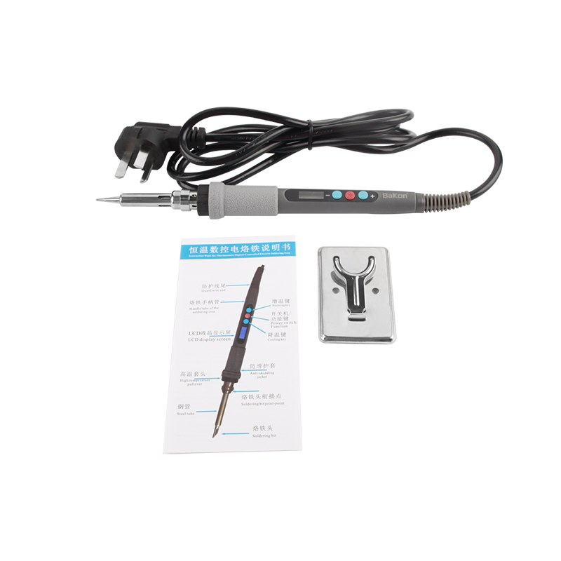 BAKON SBK936Z Small Digital Display In-Line Soldering Iron