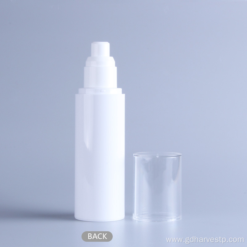 Plastic Transparent 100ml Airless Pump Serum Bottle