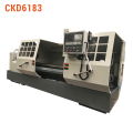 CKD6183 أفقي مسطح السرير CNC آلة مخرطة