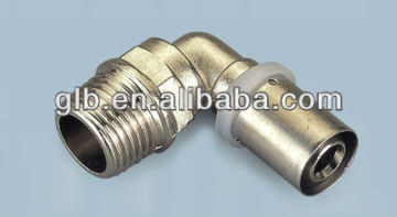 Brass Press Fittings - Male Elbow