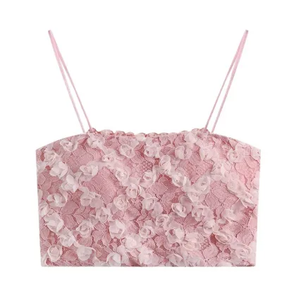 Lace Small Strap Vest - Female Beauty Strap Bra