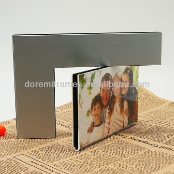 Beautiful large acrylic cube photo frame with customized letters