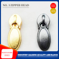 Nylon electroplated zipper head