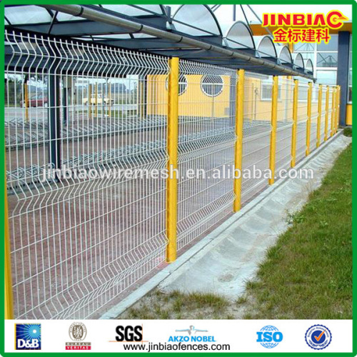 Plastic Coated road wire mesh fence