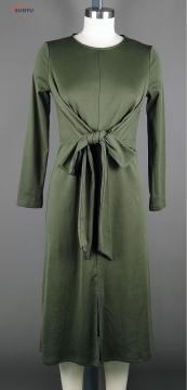 ladie's fit long sleeve dress
