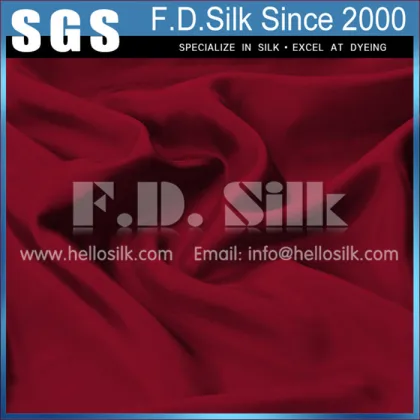 Top selling 8mm light mulberry habotai for bag lining