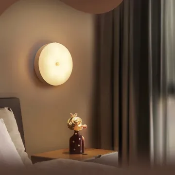 USB Rechargeable Motion Sensor LED Night Light for Bedroom, Stairs, Hallway, and Closet