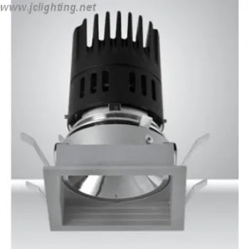 LED downlights 6W/525lm recessed square