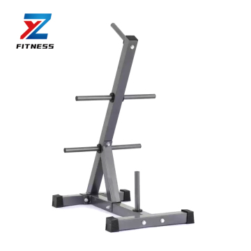 Zyfit Barbell Dumbbell Rack - Stand de rangement de poids pour le gymnase à domicile