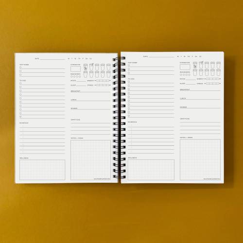 Custom Daily Planner Best Spiral Bound To Do Daily Organizer Planner Manufactory