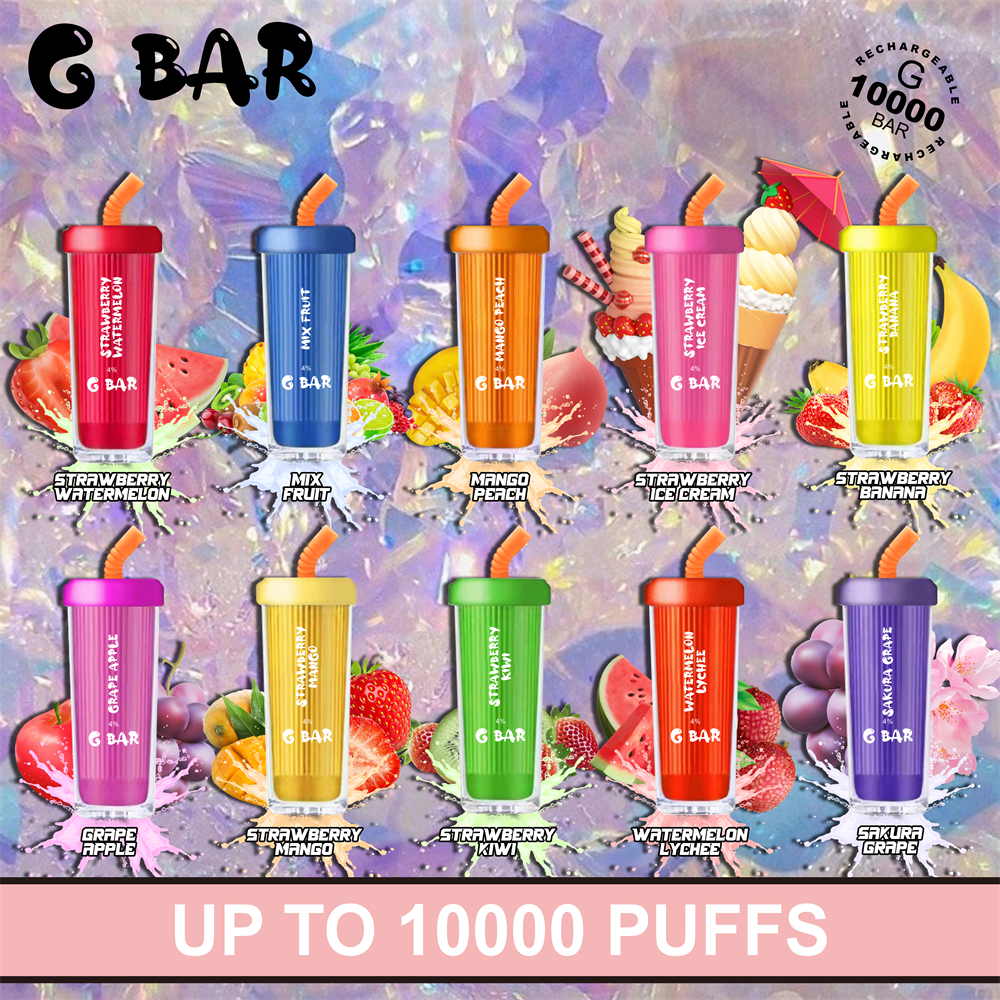 G Bar E-Cigarette 10000 Electronic Cigarette