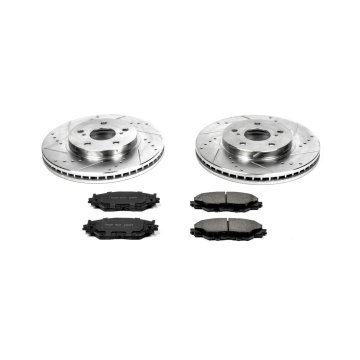 US อันดับสูงสุดของ US D1178 POWERSTOP Front Brake Kit สำหรับ Lexus คือ C