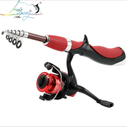 Derbyska Carbon Fiber Fishing Rod Set: 1.4m Ice Fly Bait Fishing Plate, Child-Sized Parent-Child Suit
