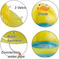 Yellow Duck Inflatable Sprinkler Baby Pool Kiddie Pool