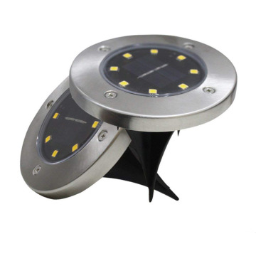 Solar-Powered IP65 Waterproof Outdoor LED Lawn Light - Warm White