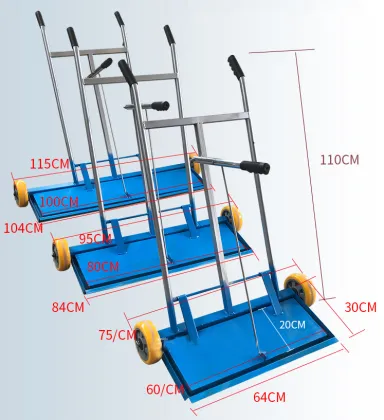 2024 Hand-Push Iron Auction Car Iron Remover Magnetic Sweeper