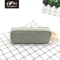 Custom nature style canvas portable ​Pencil Case & bag multifunctional bag