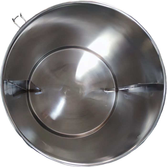 Edelstahl -Popcorn -Mischschale 50 l