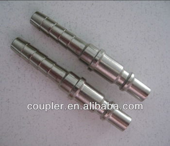 Welding Hose barb Gas Quick Coupling copper plug