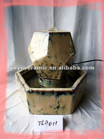 ceramic glaze water fountain