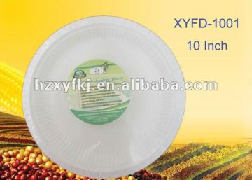 biodegradable compostable 10 inch package plate
