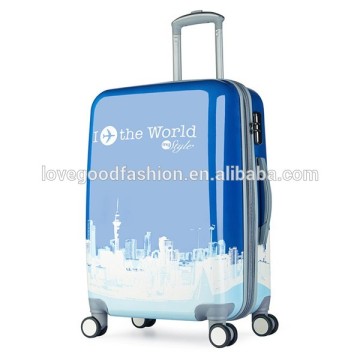 Wholesale Custom Printing Hardshell Boarding Size Luggage