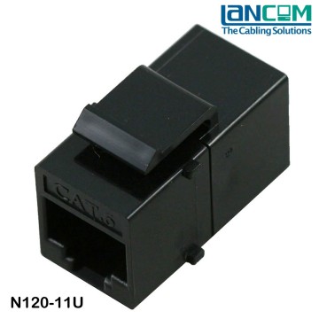 LC Free Sample factory professional Cat 6 UTP Coupler Panel Mountable type