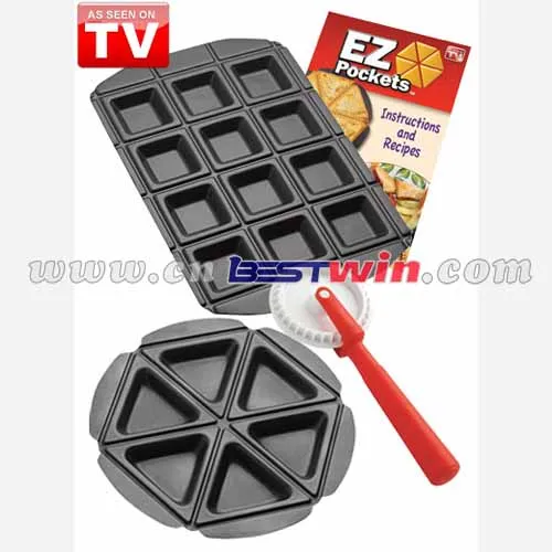 EZ Pockets Pan AS SEEN ON TV Pizza Pan