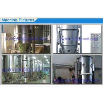 Fluidized Drying Granulator for Sawdust Particles