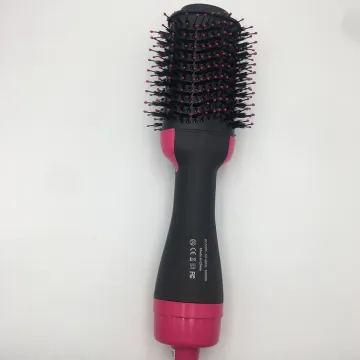 Women Curler Hair Brush Dryer Straightener Curler