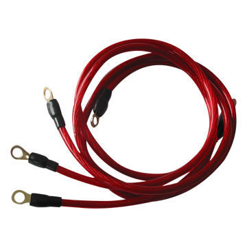 Automotive Power cavo trasparente in PVC, cavo di massa, OEM gli ordini sono accettati