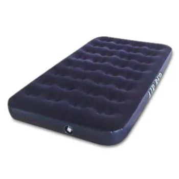 Flocked Air Bed, Measures 74 x 39 x 5 inches, Available in Various Colors and Designs