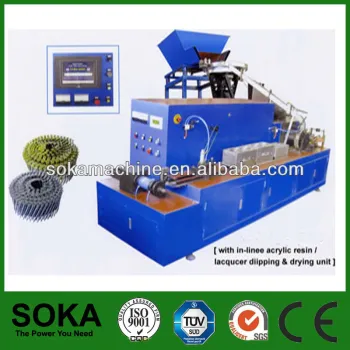 Low price hot sales coil nail making machine factory