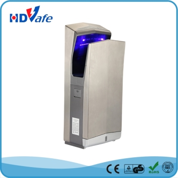 Red Double Jet Hand Dryer