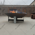 Corten Fire Bowl Outdoor Corten Stahl Feuerstelle