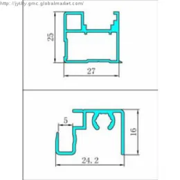 brilliant design customized made aluminium profiles for sliding doors
